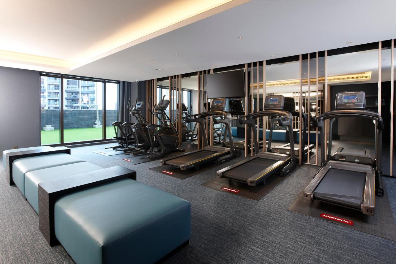 คอซซี บลู Hotel จงลี่ ภายนอก รูปภาพ The gym at the hotel